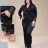 Elegant 2-Piece Satin Set – Luxurious & Comfortable 13987
