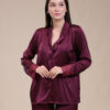 Elegant 2-Piece Satin Set – Luxurious & Comfortable 13987