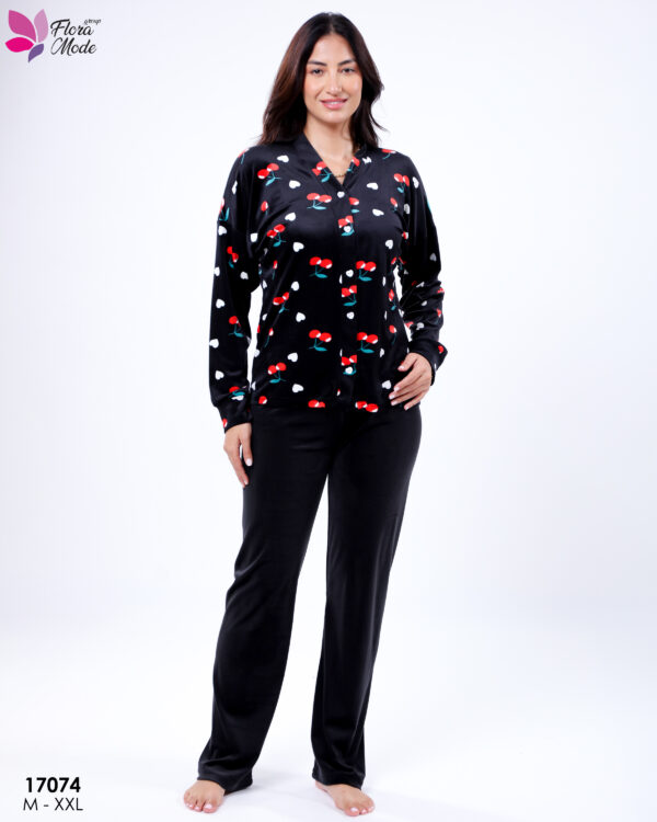2 Pieces button for women 17074