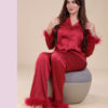 2 Pieces satin 14982