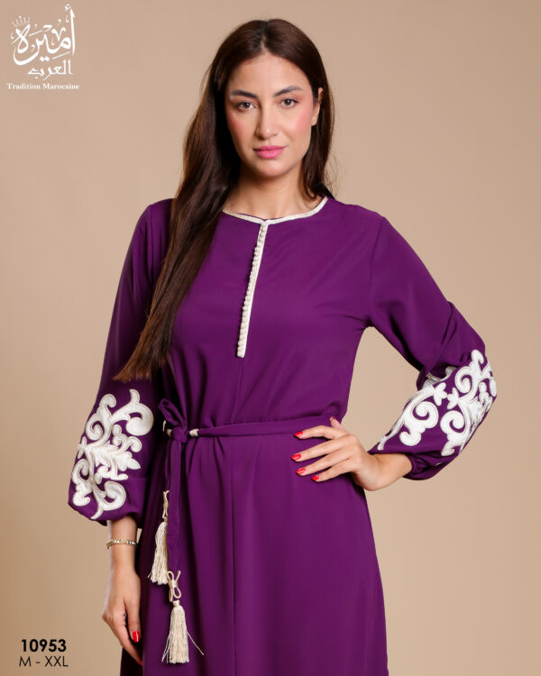Women's Moroccan Jellaba – Elegant Longwear 10953