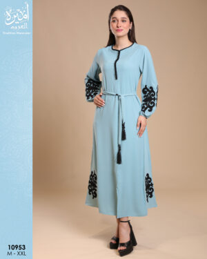 Women's Moroccan Jellaba – Elegant Longwear 10953
