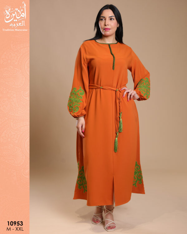 Women's Moroccan Jellaba – Elegant Longwear 10953