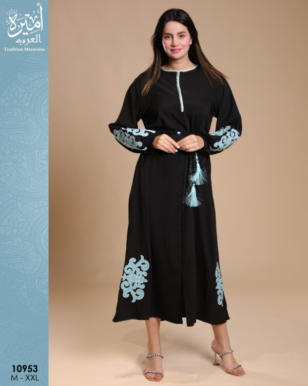 Women's Moroccan Jellaba – Elegant Longwear 10953