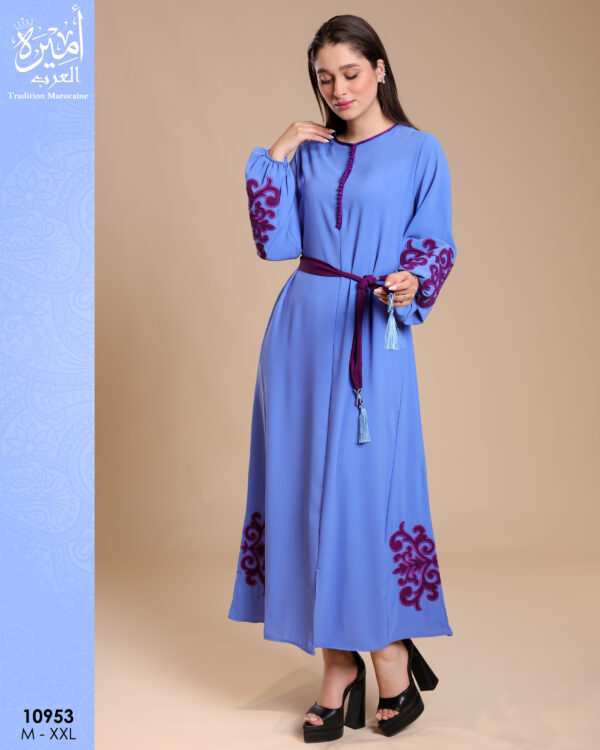Women's Moroccan Jellaba – Elegant Longwear 10953