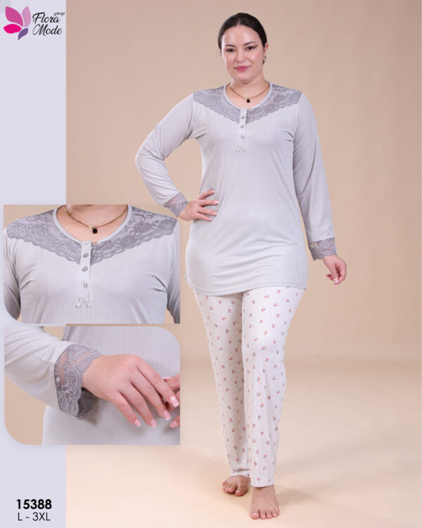 Elegant 2-Piece Set – Luxurious & Comfortable 15388