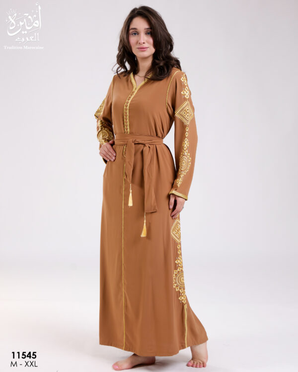 Women's Moroccan Jellaba – Elegant Longwear 11545