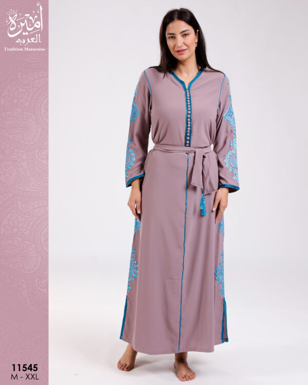 Women's Moroccan Jellaba – Elegant Longwear 11545